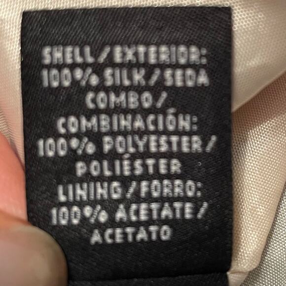 EUC - Democracy Silk Floral Print Dress - Picture 6 of 8